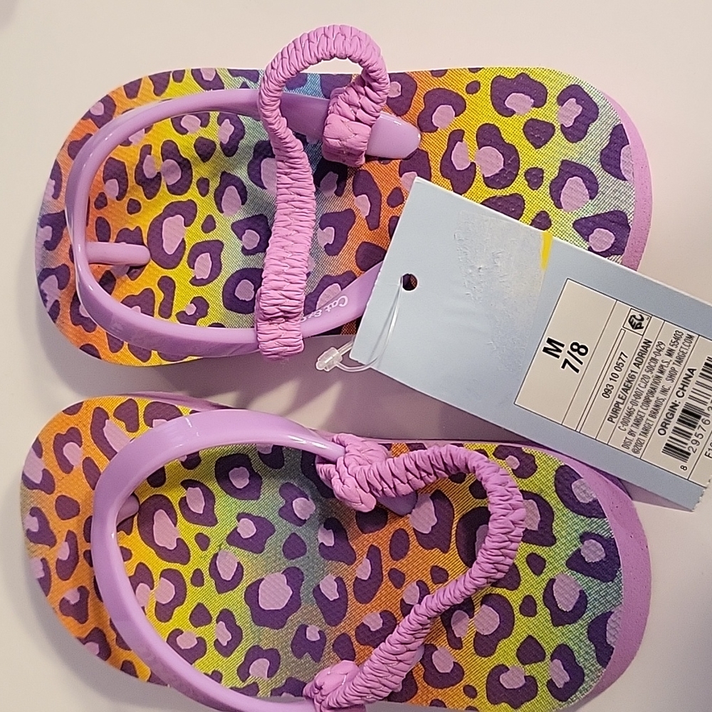 Cat & Jack Animal Print Sandals
